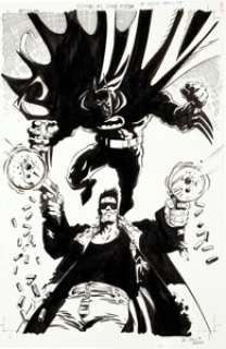 John McCrea Hitman #1 Batman Cover Original Art (DC, 1996). Tommy Monaghan, the super-powered hitman of the DC - | Heritage