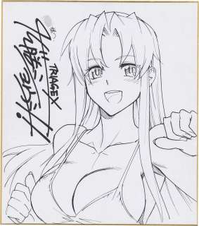 Shoji Sato Hand-Drawn Shikishi "Triage X" | Mandarake (Big Web)