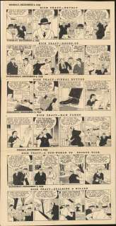 Gould- Dick Tracy Daily Proof Sheet (1935) | Russ Cochran