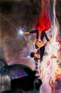 Bill Sienkiewicz The New Mutants #25 Cloak and Dagger Painted Cover Original Art (Marvel, 1985). As Greg Buras writes -