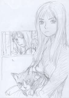 Kenji Tsuruta Hand-Drawn Illustration