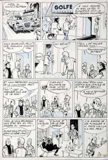 Tillieux | Félix, planche n°3 Ã  l’encre de Chine et au cra… | Millon