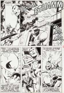 John Byrne and Al McWilliams Iron Fist #1 Page 26 Original Art (Marvel, 1975). For the premiere issue of this -
