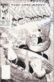 John Romita Jr. Uncanny X-Men #176 Cover Original Art (Marvel, 1983). Romita’s first full issue as penciler of - | Heritage
