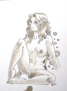 Danilo Antoniucci | Danilo Antoniucci - Portfolio "Tentazioni Malandrine" con disegno originale - EO - (2019) | Catawiki