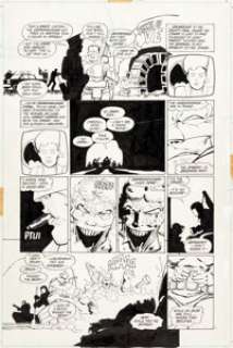 Frank Miller and Klaus Janson Batman: The Dark Knight Returns #4 "The Dark Knight Falls" Page 2 - | Heritage