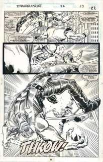 Ron Frenz - Al Milgrom | Thunderstrike - Ron Frenz - Original Art | Catawiki