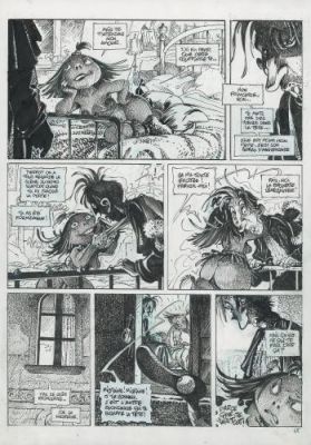 Régis Loisel | La Dernière Maison Juste Avant la Forêt, planche 48 | Galerie 9ème Art