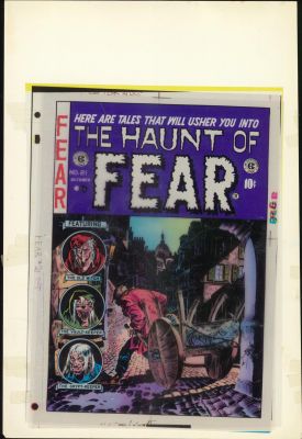 EC Library Production- Color Key Guide-The Haunt of Fear NO.21 | Russ Cochran