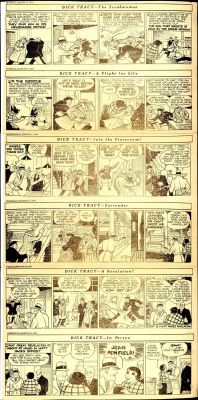 Gould- Dick Tracy Daily Proof Sheet (1934) | Russ Cochran