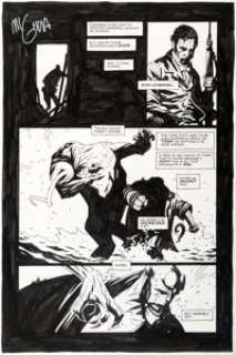 Mike Mignola Hellboy: Seed of Destruction #3 Page 11 Original Art (Dark Horse, 1994). Hellboy battles the - | Heritage