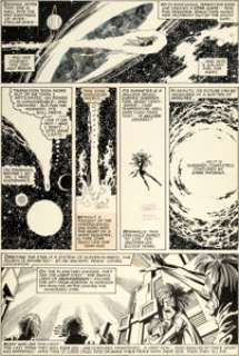 John Byrne and Terry Austin X-Men #135 Story Page 12 Original Art (Marvel, 1980). Dark Phoenix wipes out an entire -