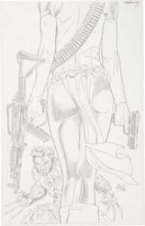 Ron Garney Wolverine #64 Cover Original Art (Marvel, 2008)....