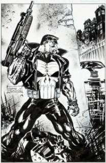 Hoang Nguyen Punisher #81 Cover Original Art (Marvel, 1993)....