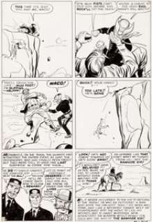 Jack Kirby and Dick Ayers Rawhide Kid #18 Story Page 13 Original Art (Marvel, 1960)....