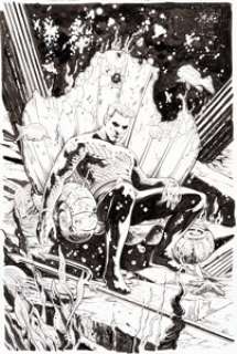 Don Kramer and Keith Champagne Aquaman #38 Original Cover Art (DC, 2006)....