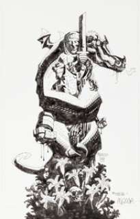 Mike Mignola Dark Horse Presents #151 Cover Original Art (Dark Horse, 2000).... | Heritage