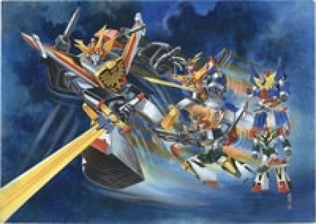 Masami Watanabe Hand-Drawn Color Illustration "The Brave Fighter of Sun Fighbird" | Mandarake (Big Web)