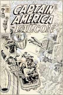 John Romita Sr. Captain America #141 Cover Original Art (Marvel, 1971).... | Heritage