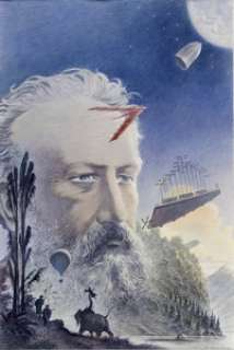 François Schuiten Jules Verne Illustration (2003).... | Heritage
