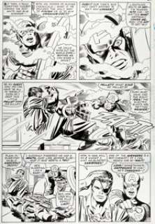 Jack Kirby and Frank Giacoia Tales of Suspense #78 Story Page 9 Original Art (Marvel, 1966).... | Heritage