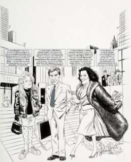 Angelo Torres MAD #288 Complete 4-Page "Working Girl" Movie Parody Original Art (EC Comics, 1989). ... (Total: 4 Original Art) | Heritage