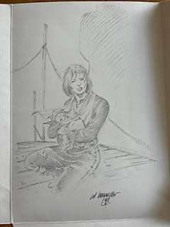 Christian Verhaeghe - Bridge of freedom met originele tekening - Portfolio Bridge of freedom - Page volante - EO - (1996/1996)