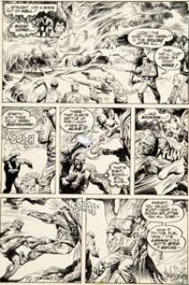 Nestor Redondo Swamp Thing #14 Story Page 17 Original Art (DC, 1975).... | Heritage