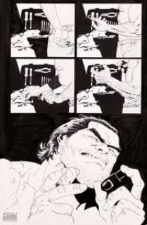 Eduardo Risso 100 Bullets #65 Planche 2 (DC, 2005)....