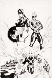 Tim Sale | Superior Spider-Man #31 Variant Cover Original Art (Marvel, 2014). | Heritage