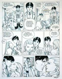 MEZZOMO, GILLES - ETHAN RINGLER Planche originale à l‘encre de chine issue