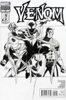 Sean Chen and Mike Perkins - Venom #19 Variant Cover Original Art (Marvel, 2012).