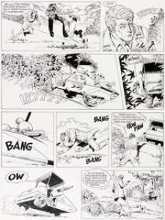 Eddy Paape | Tome 8 Planche 29 (Le Lombard, 1975). Eddy Paape | Heritage