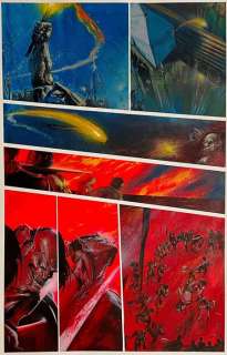 Dell’otto, Gabriele | Dell’Otto, Gabriele - Original Painted Page - (1999) | Catawiki