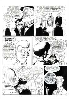 Alessandrini, Giancarlo | Alessandrini, Giancarlo - 2x Tavole Originali - Martin Mystere Speciale #16 "L’impareggiabile Reeves" - (1999) | Catawiki