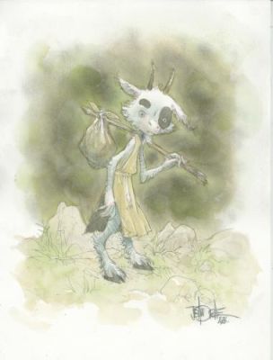 Jean-Baptiste Andreae | Illustration de Brèche dent ,la Cuisine des Ogres , Tome 2 | Galerie 9ème Art