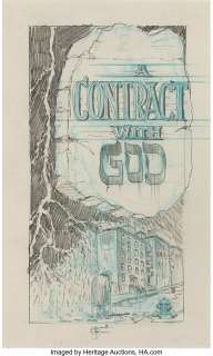 Eisner, Will | Will Eisner A Contract with God Preliminary Drawing Original Art (Baronet Books, 1978).... | Heritage