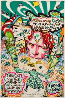 McCarthy, Brendan - Brendan McCarthy Shade, the Changing Man Vol 2 #10 Original Art Cover (DC, 1991)....