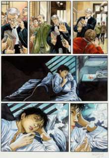Grenson, Olivier - Olivier Grenson La Femme Accident, Première Partie Story Page 51 Original Art (Dupuis, 2008)....