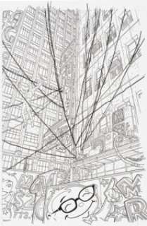 Darrow, Geof - Geof Darrow Daredevil #500 Variant Cover Original Art (Marvel, 2009). ...