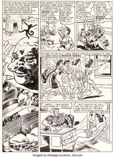 Peter, H. G. - H. G. Peter Wonder Woman #31 Unpublished Story Page 4-B Original Art (DC, 1948)....