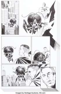 DC Artist - Dani Strips Superman Red & Blue Complete 8-Page Story "Human Colors" Original Art (DC, 2021).... (Total: 8 Original Art)