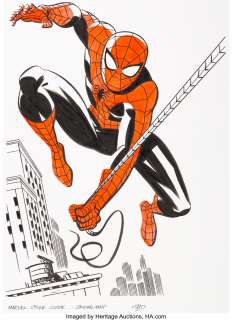 Chow, Michael - Michael Cho Amazing Spider-Man #61 Variant Two-Tone Cover Original Art (Marvel, 2021)....
