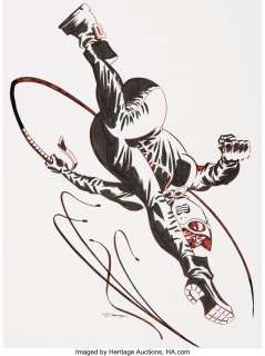 Cooke, Darwyn - Darwyn Cooke Catwoman #3 Cover Original Art (DC, 2002)....