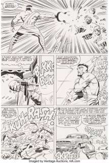 Kirby, Jack - Jack Kirby and Vince Colletta Journey into Mystery #125 Story Page 11 Hercules Original Art (Marvel, 1966)....