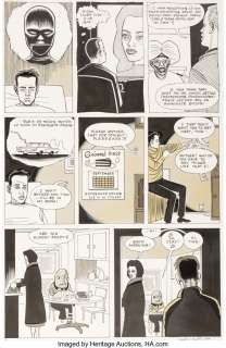 Clowes, Daniel - Daniel Clowes Eightball #3 "Like a Velvet Glove Cast in Iron" Story Page 7 Original Art (1990)....