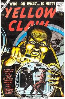 Severin, John | John Severin Yellow Claw #2 Cover Re-Creation Original Art (1995).... | Heritage