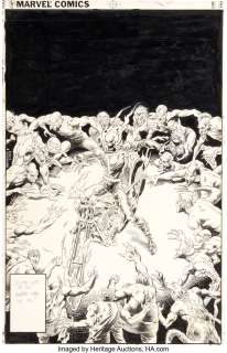 Budiansky, Bob | Bob Budiansky and Dave Simons Ghost Rider #70 Cover Original Art (Marvel, 1982).... | Heritage