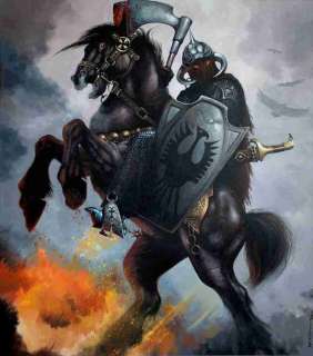 Martin Rodriguez (Argentina, 1963) - Death Dealer – Tribute to Frank Frazetta