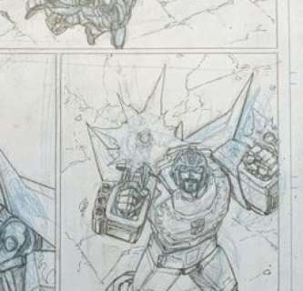 Transformers Shattered Glass Volume 2, Issue #4 , Pg #12.Rodimus Fires at Flamewar | Unreal Books